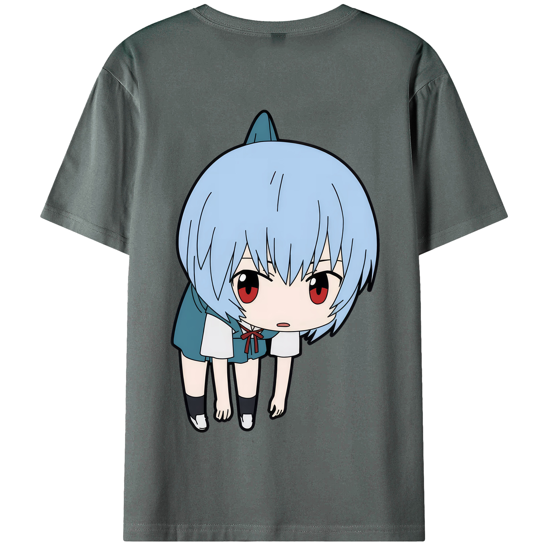 （画像用） EVA 新世紀エヴァンゲリオン 綿100％半袖Tシャツ（背面プリント）